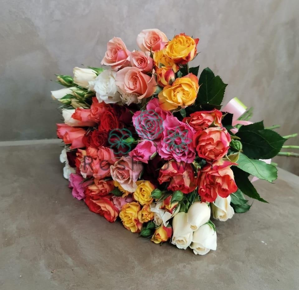 Букет цветов из: Розы в Тырети 1-й