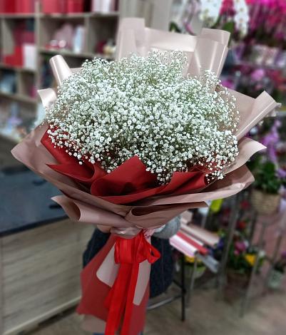 Букет цветов из: Гипсофила в Тырети 1-й