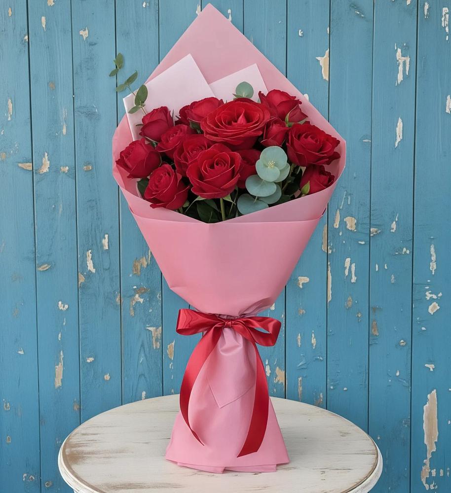 Букет цветов из: Розы в Тырети 1-й