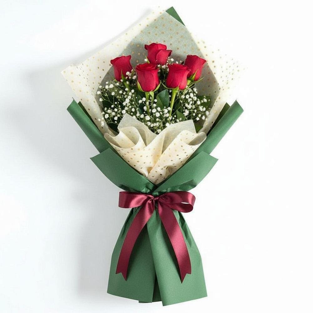 Букет цветов из: Розы в Тырети 1-й