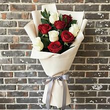 Букет цветов из:  Розы #REPLACE_PRED# Тырети 1-й