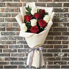 Букет цветов из:  Розы в Тырети 1-й
