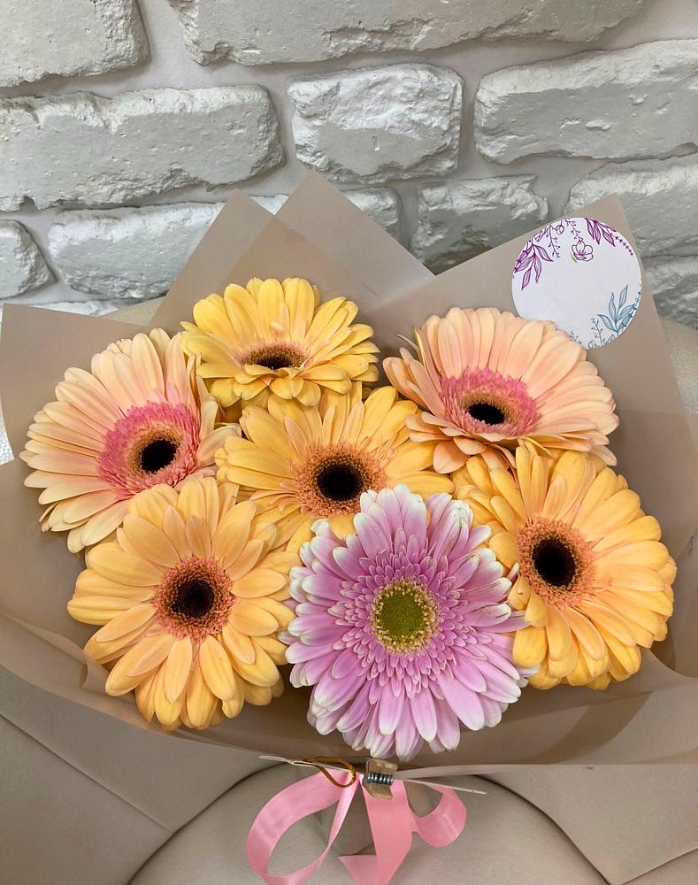 Букет цветов из: Герберы в Тырети 1-й