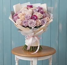 Букет цветов из:  Розы в Тырети 1-й