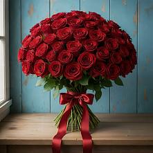 Букет Красные розы Блэк Меджик в Тырети 1-й