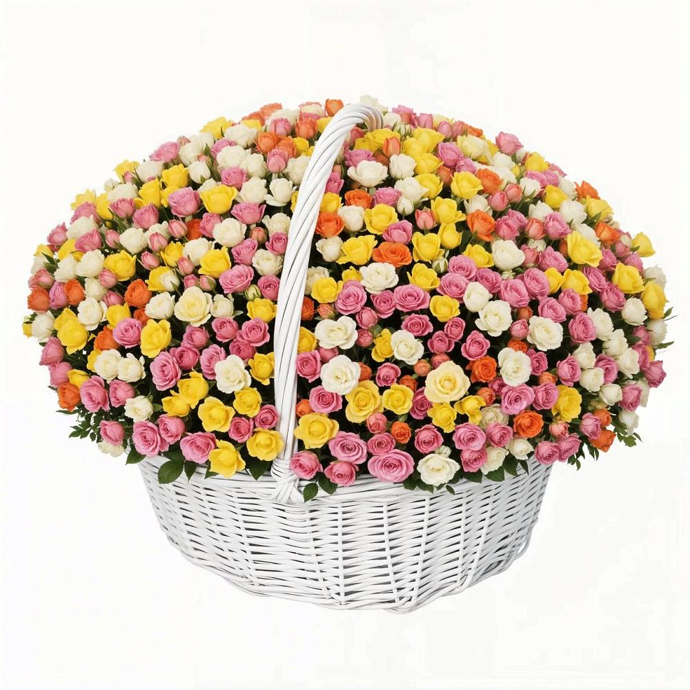 Премиум букет из: Розы в Тырети 1-й