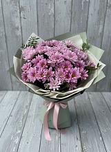 Букет цветов из:  Хризантемы в Тырети 1-й