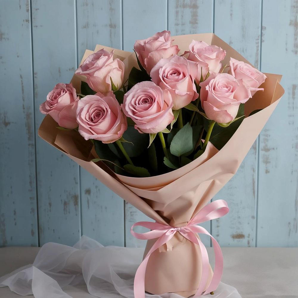 Букет цветов из: Розы в Тырети 1-й