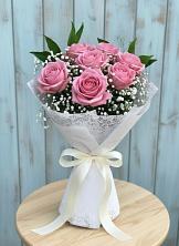 Букет цветов из:  Розы в Тырети 1-й