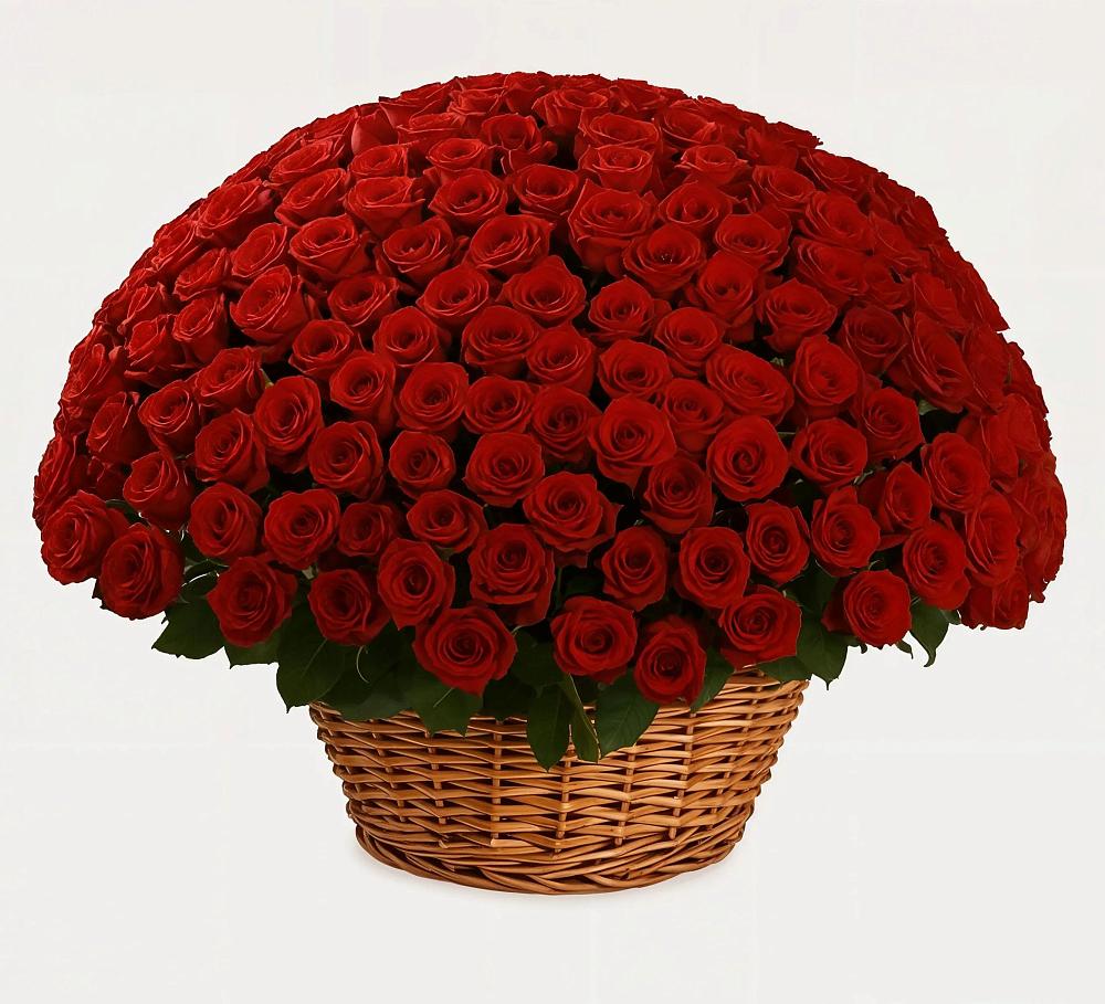 Премиум букет из: Розы в Тырети 1-й