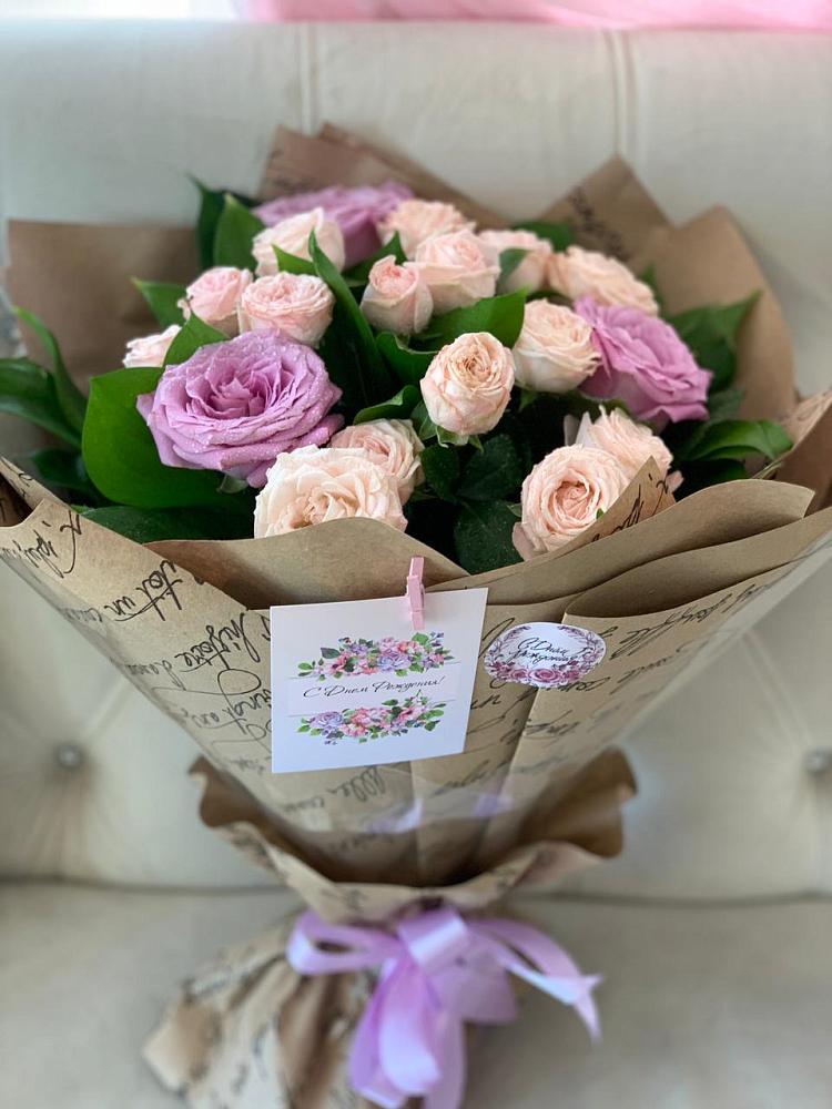 Букет цветов из: Розы в Тырети 1-й