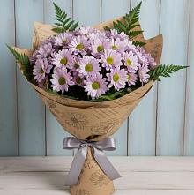 Букет цветов из:  Хризантемы в Тырети 1-й