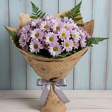Букет цветов из:  Хризантемы в Тырети 1-й