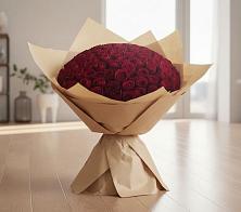 Букет 101 Красная роза в Тырети 1-й