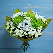 Букет цветов из:  Хризантемы в Тырети 1-й