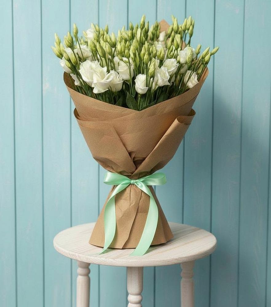 Букет цветов из: Лизиантусы в Тырети 1-й