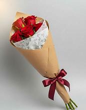 Букет цветов из:  Розы в Тырети 1-й