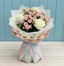 Букет цветов из:  Розы #REPLACE_PRED# Тырети 1-й