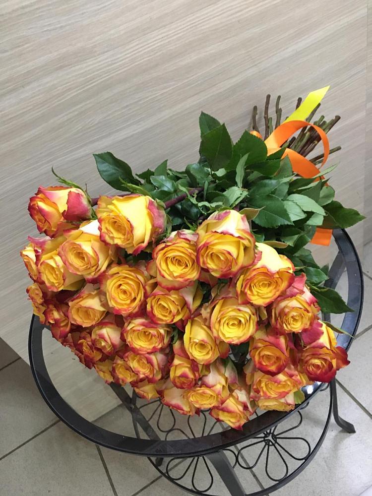 Букет Желтые розы в Тырети 1-й