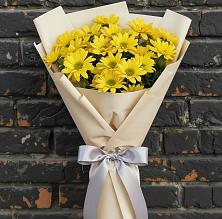 Букет цветов из:  Хризантемы в Тырети 1-й