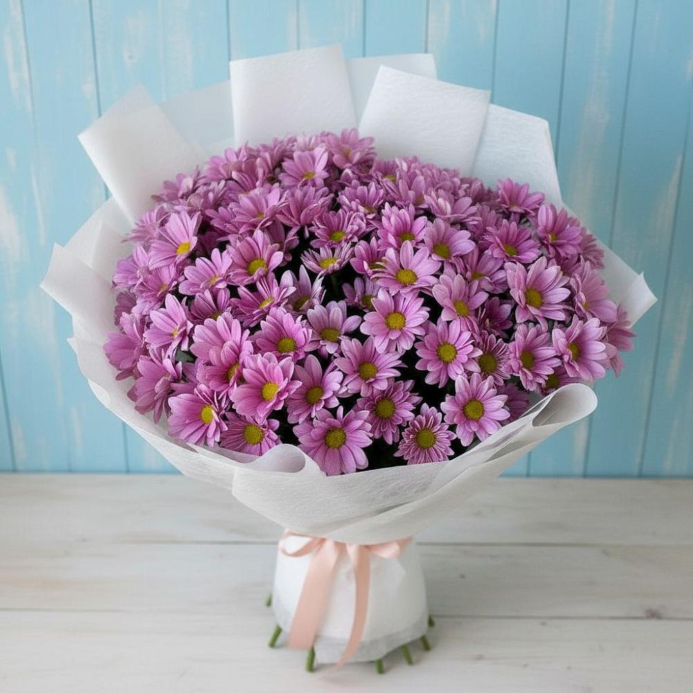 Букет цветов из: Хризантемы в Тырети 1-й