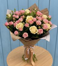 Букет цветов из:  Розы #REPLACE_PRED# Тырети 1-й