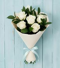 Букет цветов из:  Розы #REPLACE_PRED# Тырети 1-й