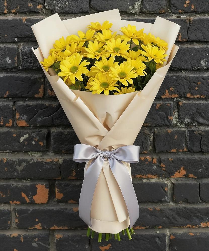 Букет цветов из: Хризантемы в Тырети 1-й