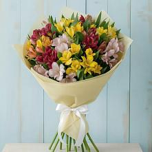 Букет цветов из:  Альстромерии в Тырети 1-й