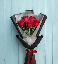 Букет цветов из:  Розы #REPLACE_PRED# Тырети 1-й