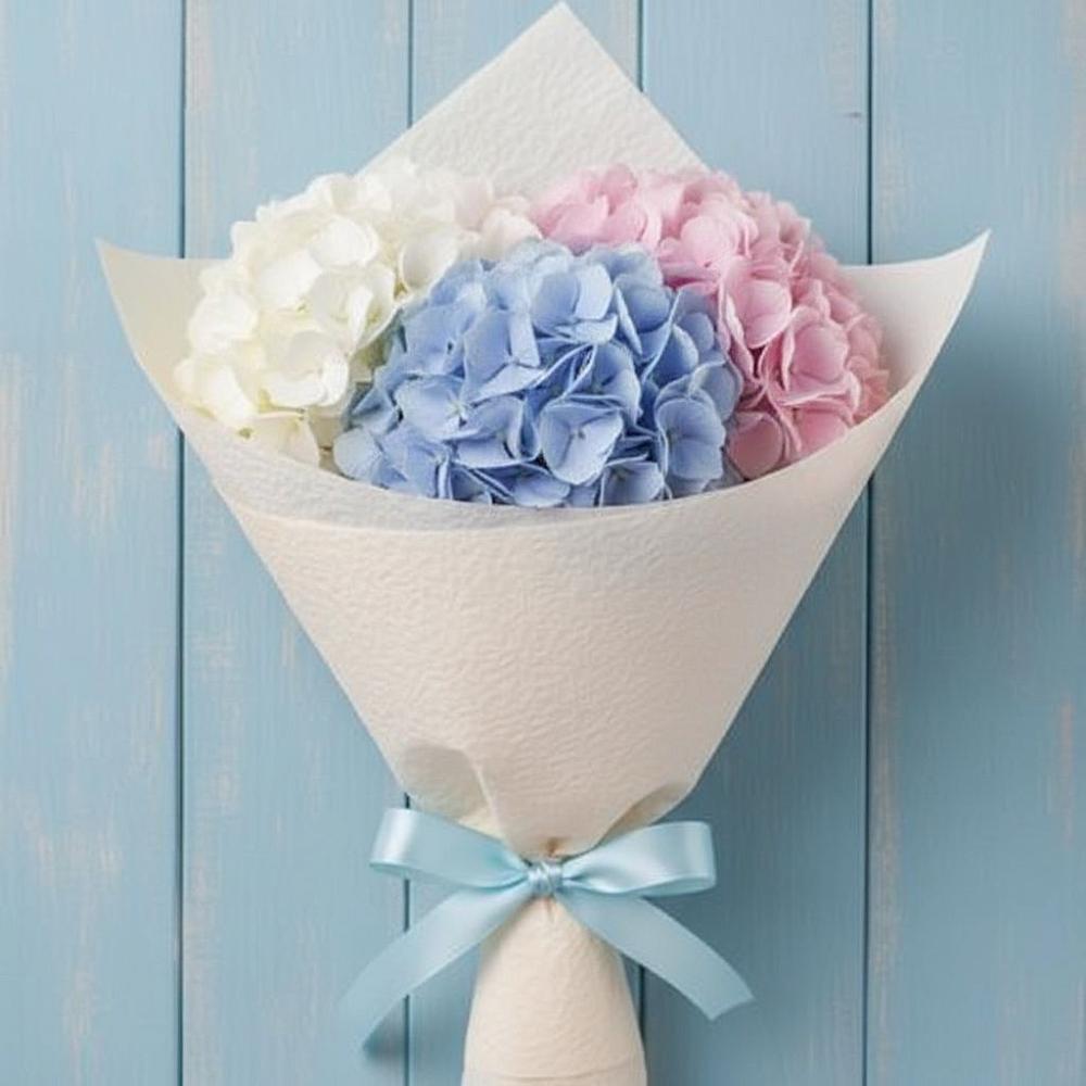 Букет цветов из: Гортензия в Тырети 1-й