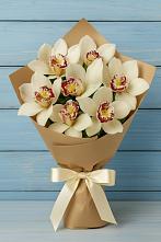 Букет цветов из:  Орхидеи и Розы в Тырети 1-й