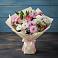 Букет цветов из: Хризантемы, Альстромерии и Розы в Тырети 1-й